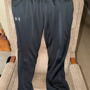 2 Pairs - Under Armour Black Athletic Warm-Up Pants